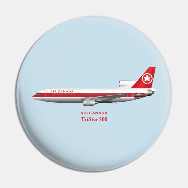 Air Canada Tristar 500 Pin by SteveHClark