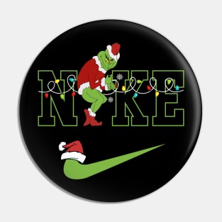 Funny Christmas Grinch Nke Christmas Grinch Snow Pin