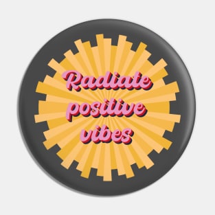 Radiate Positive Vibes with this Stunning Design Pin