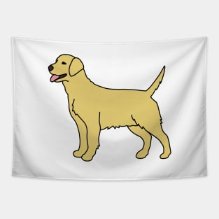 Yellow Labrador Tapestry