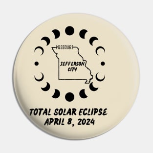 Missouri Total Solar Eclipse Pin