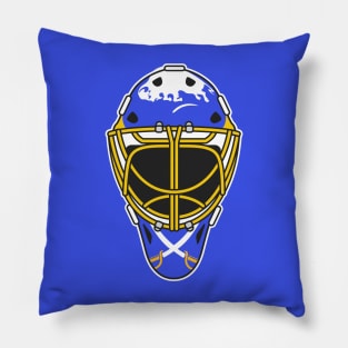 Tom Barrasso Sabres Goalie Mask Pillow