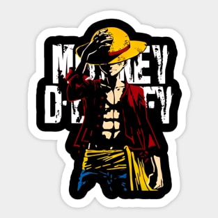 One Piece Monkey D. Luffy Auto Aufkleber Anime Peeking Auto Decals
