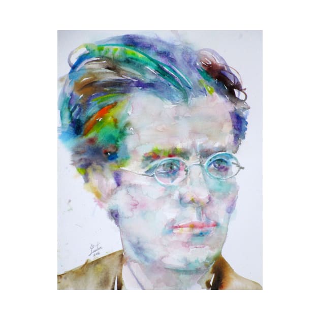 GUSTAV MAHLER watercolor portrait .2 by lautir