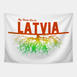 My Roots Are in Latvia Tapestry