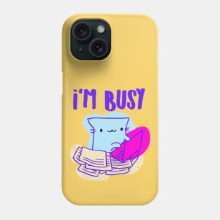 Busy Cat Phone Case