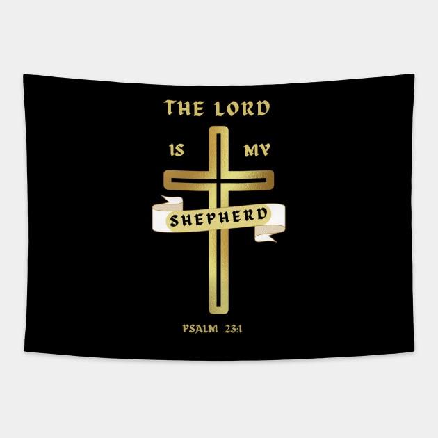 The lord is my shepherd Psalm23:1 Tapestry by Mr.Dom store