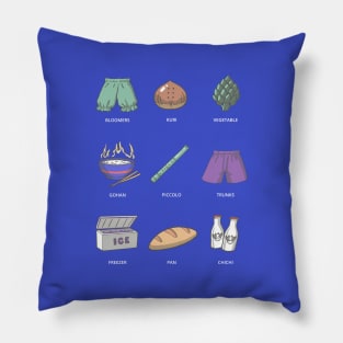 Over 9000 Types of Items Pillow