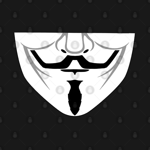 Guy Fawkes Mask by UntitledMike