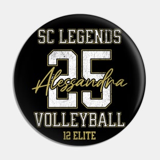 Alessandra #25 SC Legends (12 Elite) - Black Pin