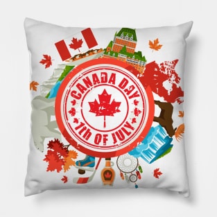 canada day Pillow