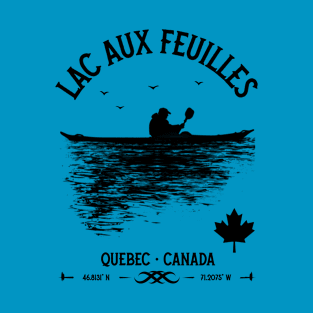 Lac aux Feuilles, Quebec Canada T-Shirt