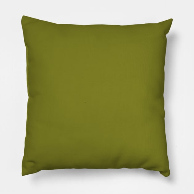 Solid Matcha Green Pillow by summer-sun-art