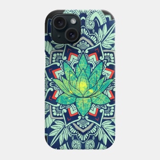 Vintage Mandala Lotus Flower Phone Case