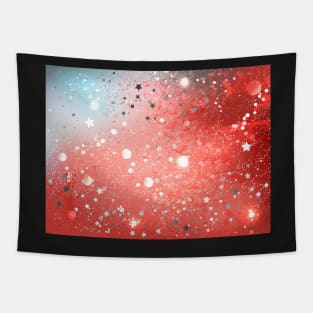 Textural Coral Background Tapestry