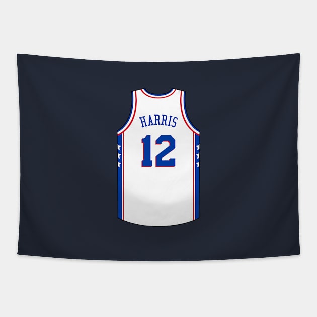 Tobias Harris Philadelphia Jersey Qiangy Tapestry by qiangdade