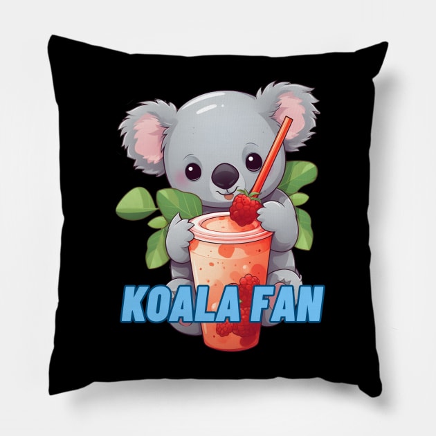 koala fan Pillow by sirazgar