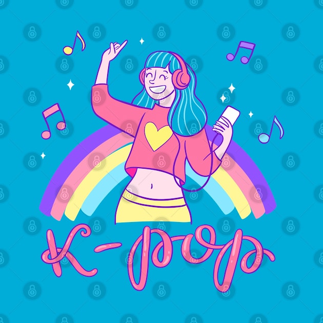 K-Pop Music Girl by machmigo