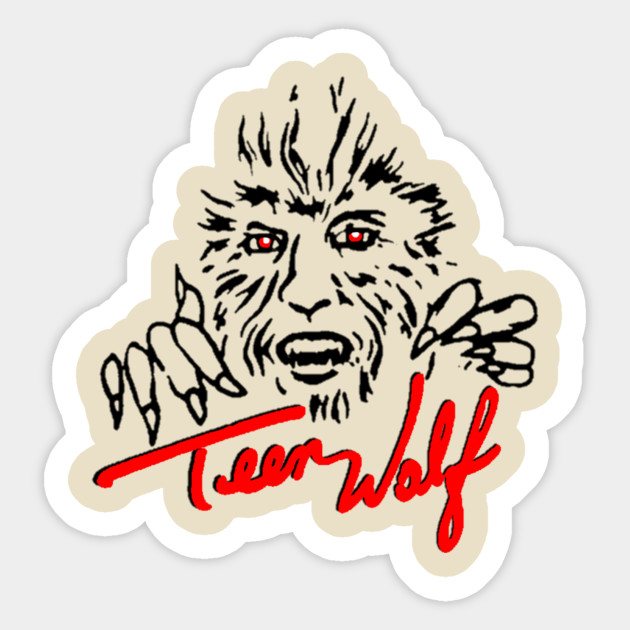 Teenwolf Teen Wolf Sticker Teepublic