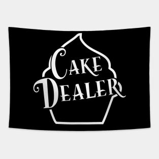 Cake dealer in a cupcake design Tapestry