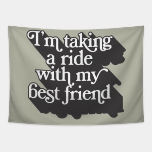 I'm taking a ride with my best friend /// Depeche Mode Fanart Tapestry