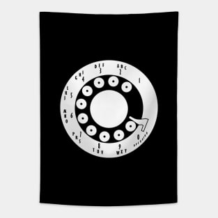 Rotary Phone Tapestry