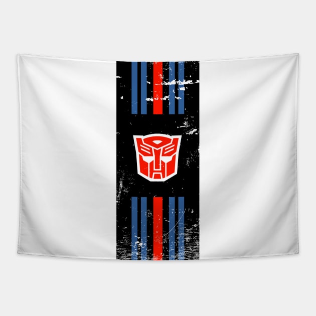 Autobot Pretender Jazz Shield Transformer Tapestry by prometheus31