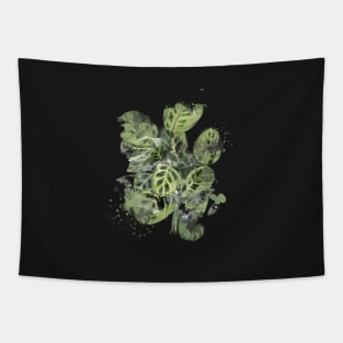 Prayer Plant- Abstract Art Tapestry