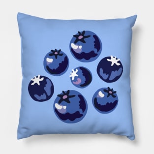 Abstract Blueberries Pillow