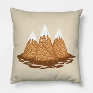 three ice cream Pillow