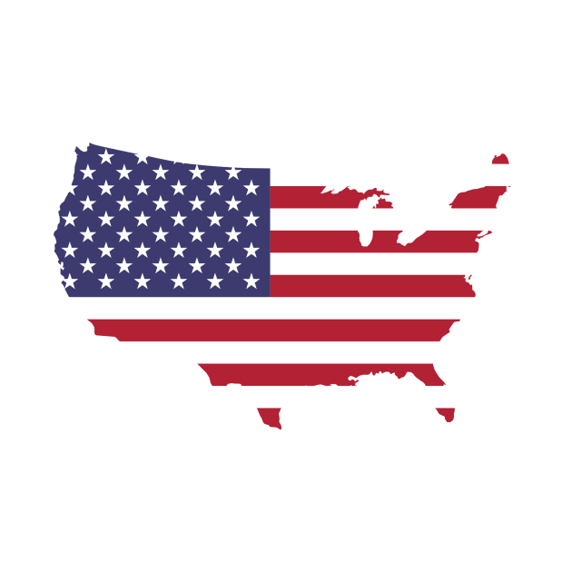 48 Contiguous States Flag by ClothingAmericana