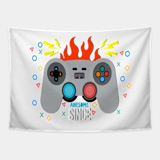 Unleash Your Gaming Skills with the Power of the Gamepad - The Ultimate Video Gaming Experience Tapestry