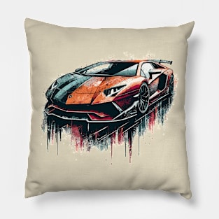 Lamborghini Aventador Pillow