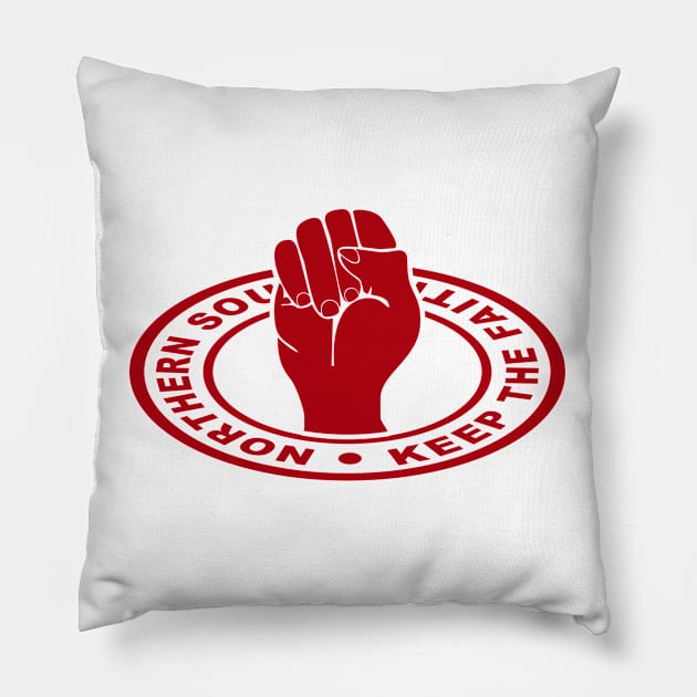 Northern soul keep the faith Pillow by BigTime