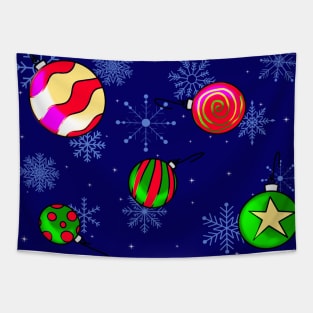 holiday ornaments Tapestry