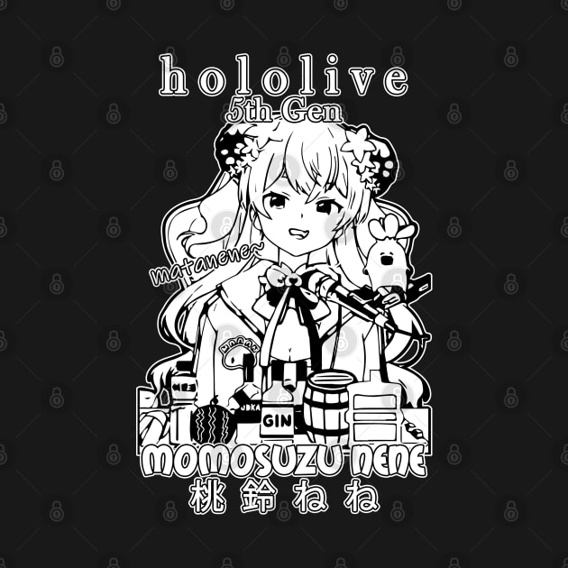 Momosuzu Nene 5th Gen Hololive by TonaPlancarte