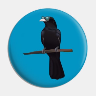 Cool Crow Pin