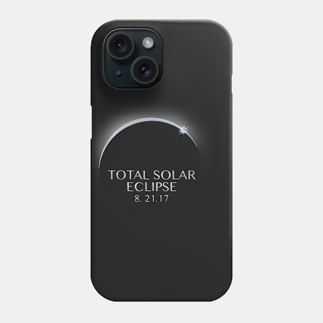total solar eclipse Phone Case by sfundayart