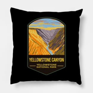 Yellowstone Canyon Yellowstone National Park Pillow