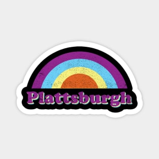 Distressed Plattsburgh Magnet