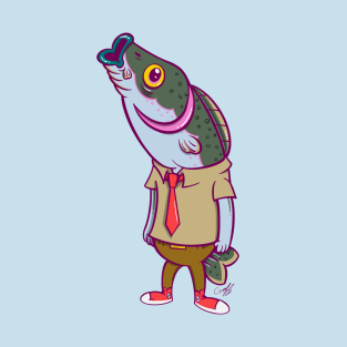 Carl the Salmon Man T-Shirt