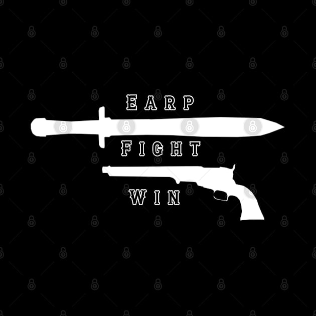 Earp Fight Win - White by PurgatoryArchaeologicalSurvey