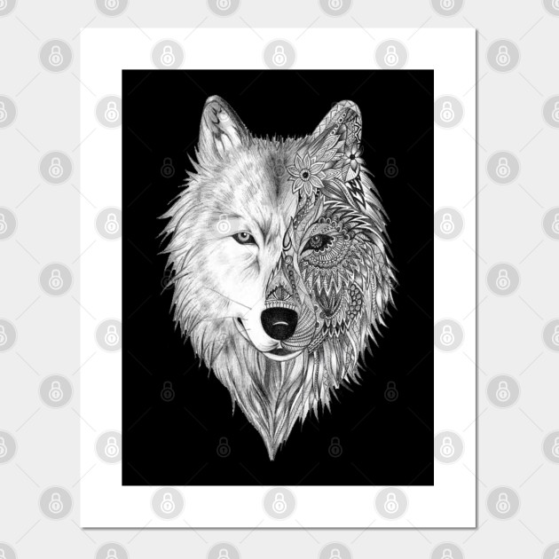 Wolf Wolf Posters And Art Prints Teepublic Uk