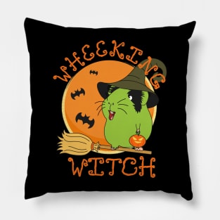 Guinea Pig Witch Halloween Costume Pillow