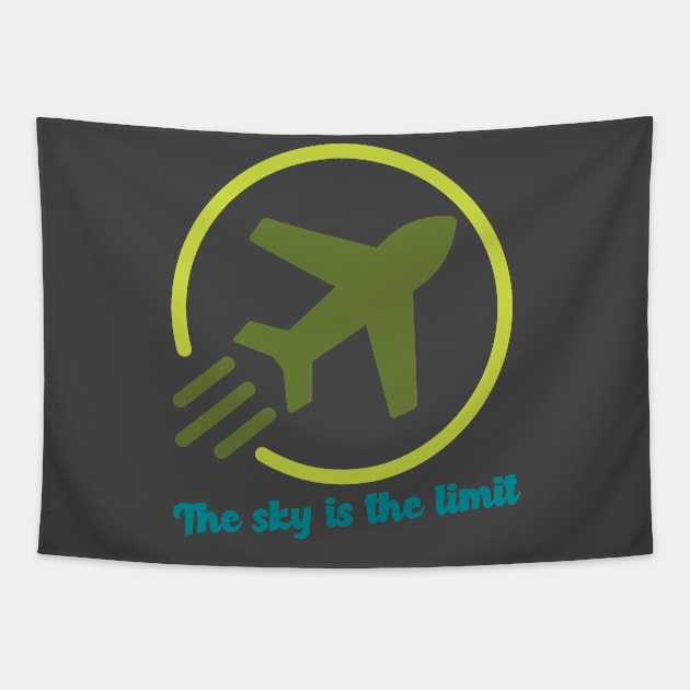 The Sky is the Limit Tapestry by TheCklapStore