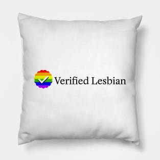 Verified Lesbian Pillow