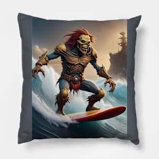 Eddie Surfer 10 Pillow