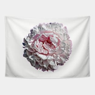 Beautiful Pink Peony Flower Tapestry