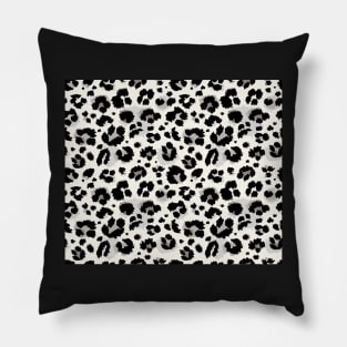 Camouflage Turquoise Leopard Animal Print Skin Pillow