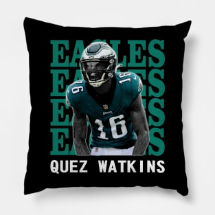 Philadelphia Eagles Quez Watkins 16 Pillow